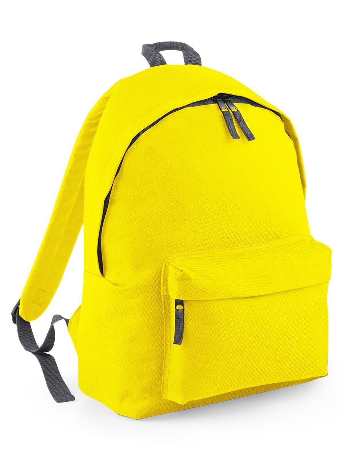 Original Fashion Backpack Herren Tasche / Rucksack – Bag Base – Farbe yellow/graphite grey – individuell veredelbar