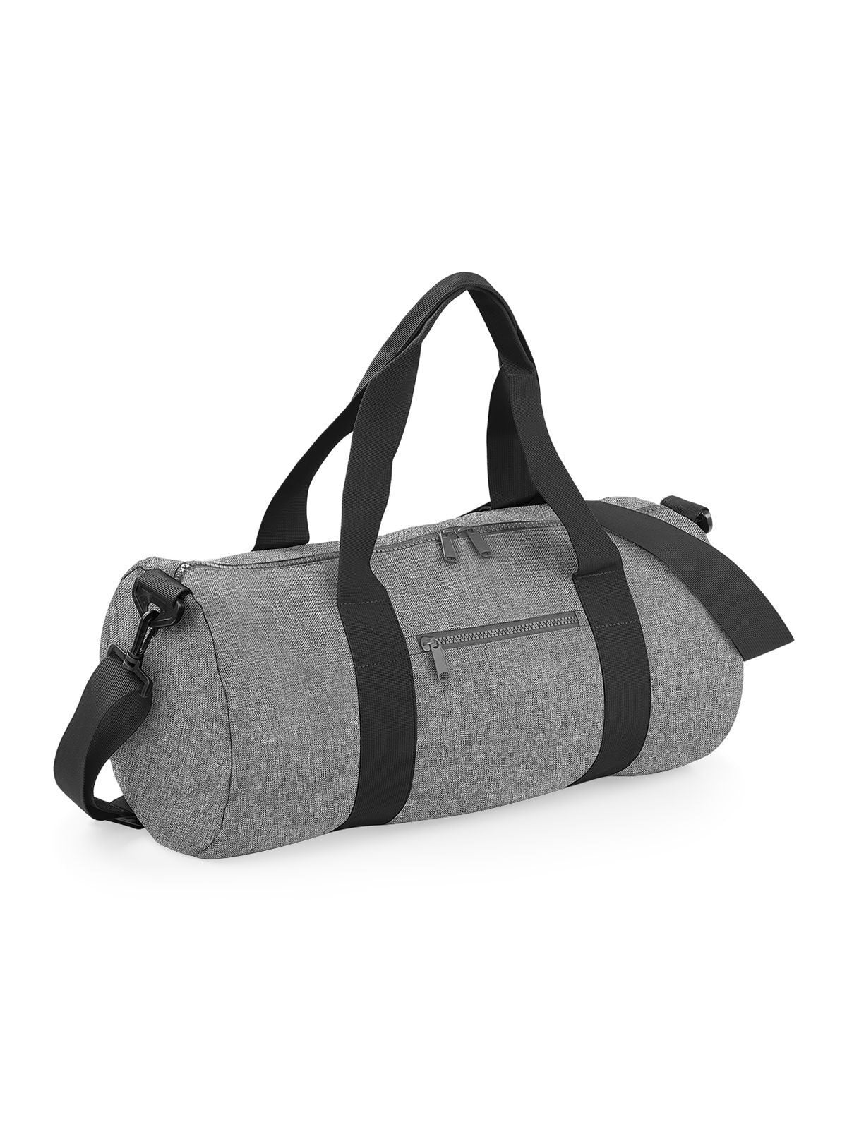 Original Barrel Bag Herren Tasche / Rucksack – Bag Base – Farbe grey marl/black – individuell veredelbar