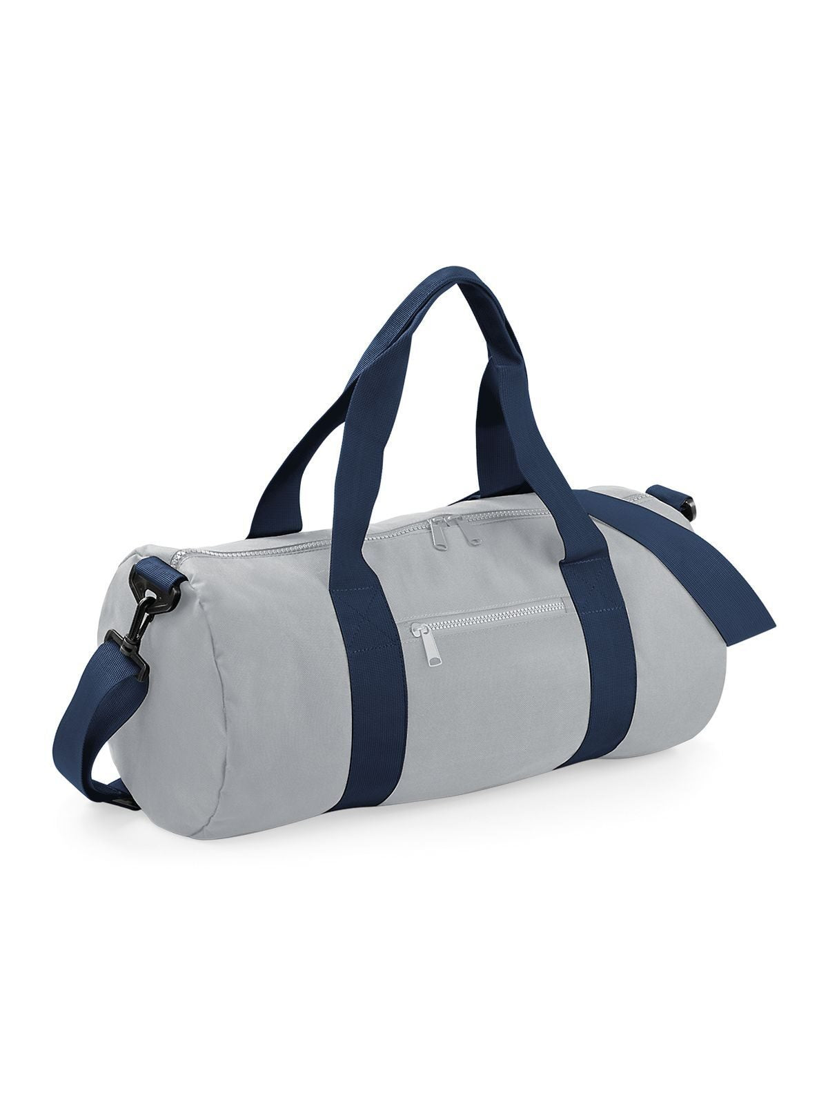 Original Barrel Bag Herren Tasche / Rucksack – Bag Base – Farbe light grey/french navy – individuell veredelbar
