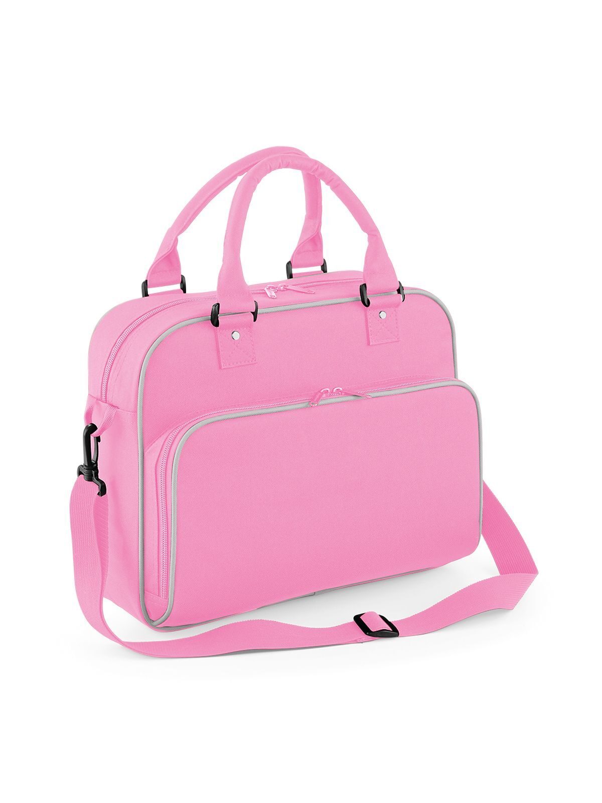 Junior Dance Bag Kinder Tasche / Rucksack – Bag Base – Farbe classic pink/light grey – individuell veredelbar