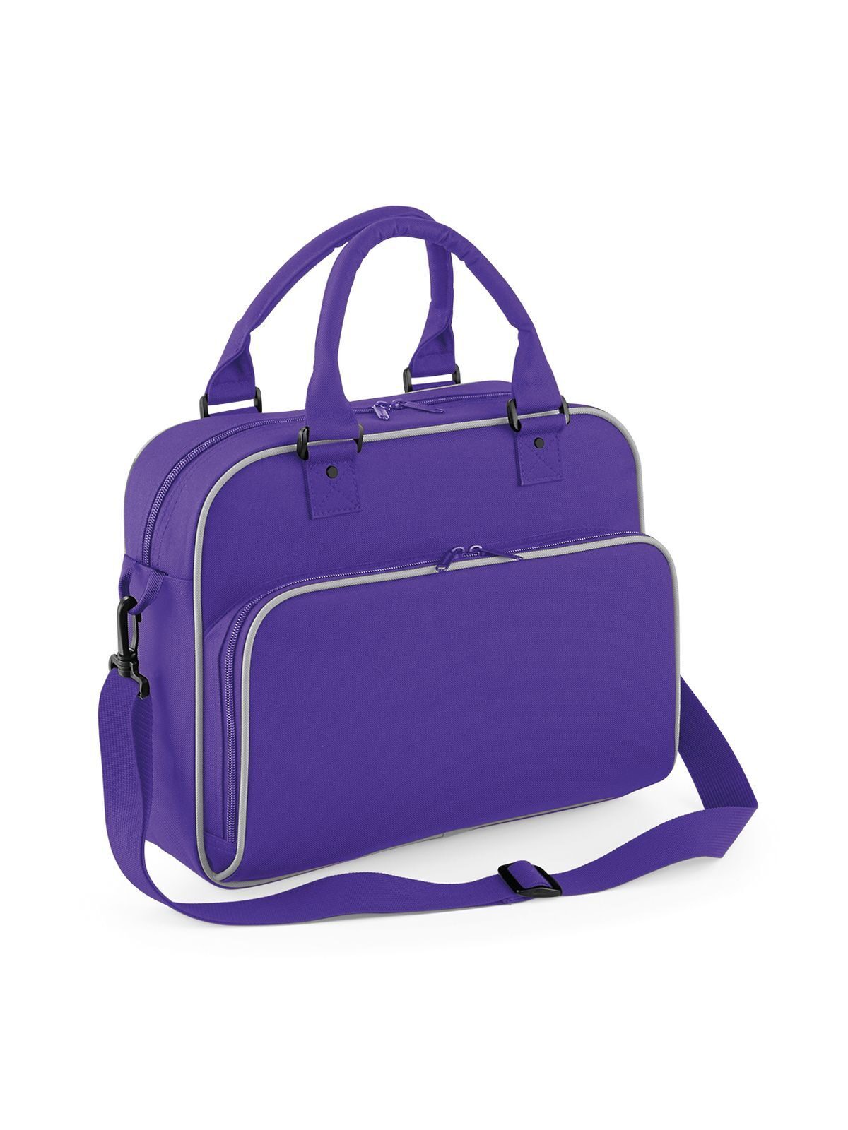 Junior Dance Bag Kinder Tasche / Rucksack – Bag Base – Farbe purple/light grey – individuell veredelbar