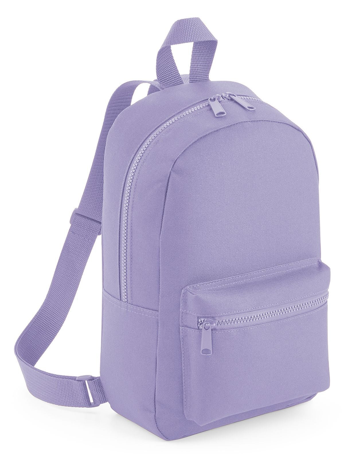 Mini Essential Fashion Backpack Herren Tasche / Rucksack – Bag Base – Farbe lavender – individuell veredelbar