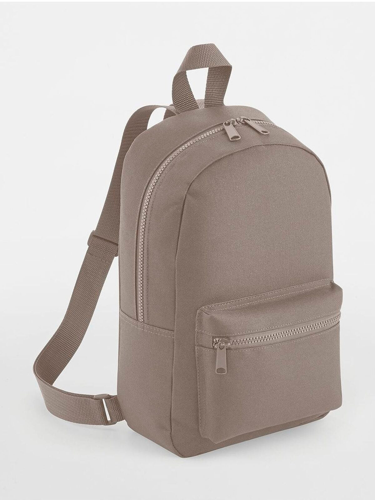 Mini Essential Fashion Backpack Herren Tasche / Rucksack – Bag Base – Farbe mushroom – individuell veredelbar