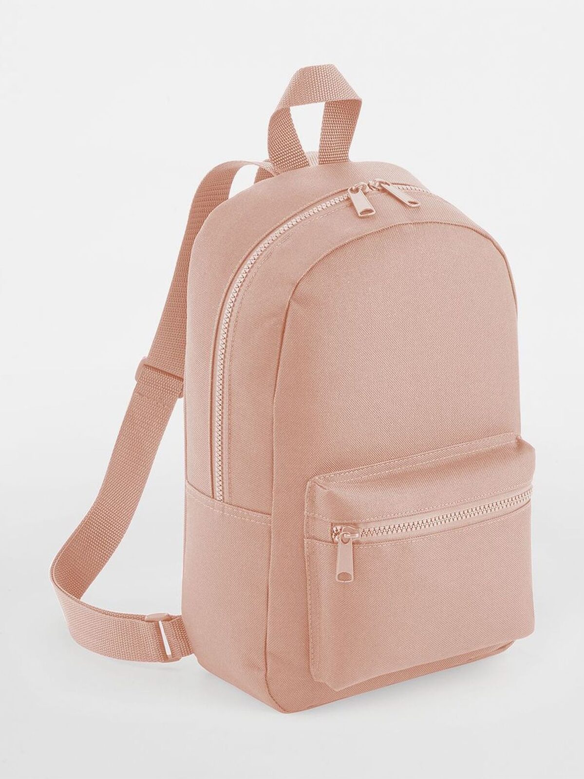 Mini Essential Fashion Backpack Herren Tasche / Rucksack – Bag Base – Farbe peach – individuell veredelbar
