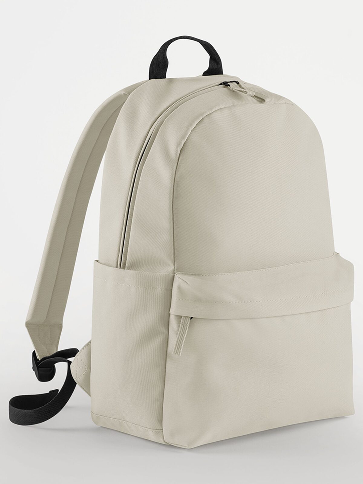 Premium Recycled Backpack Herren Tasche / Rucksack – Bag Base – Farbe natural stone – individuell veredelbar