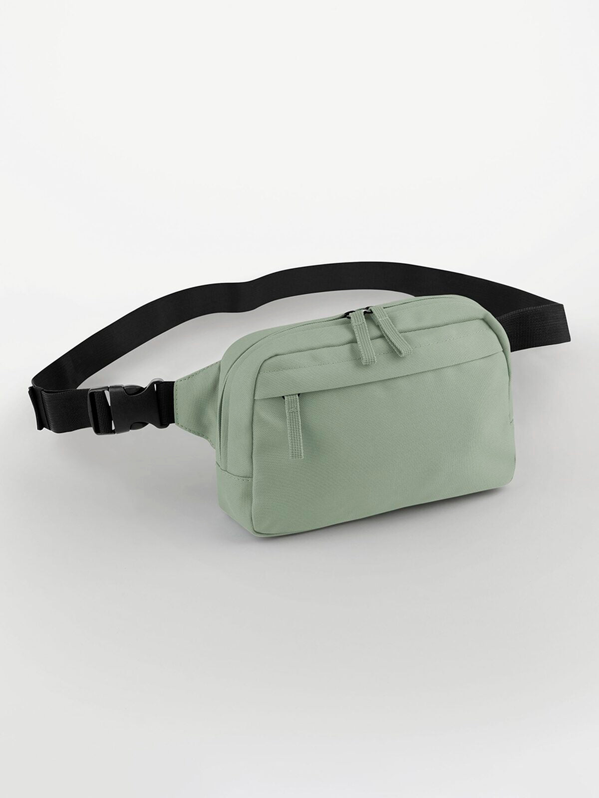 Premium Recycled Cross Body Bag Herren Tasche / Rucksack – Bag Base – Farbe dusty green – individuell veredelbar