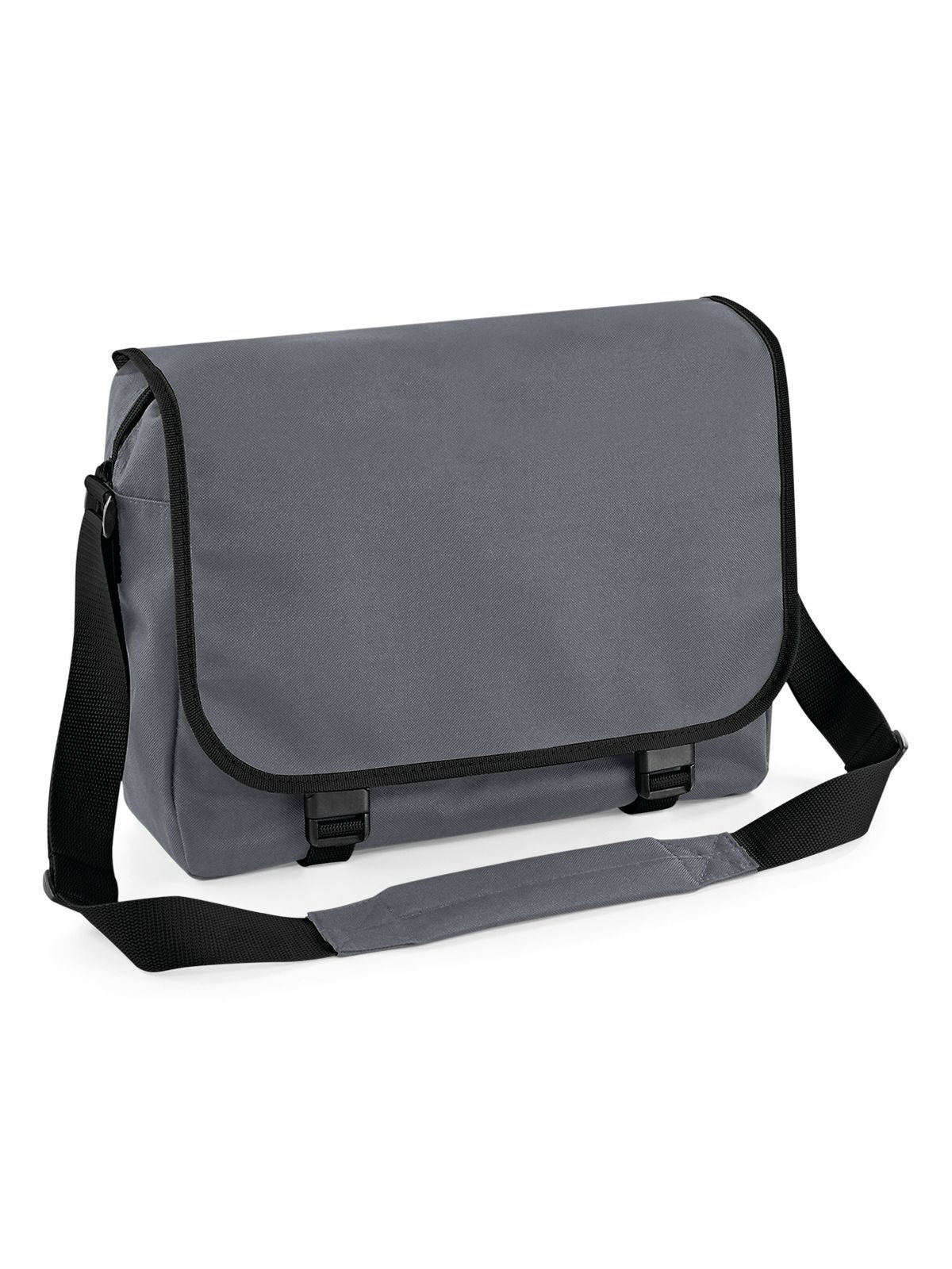 Messenger Bag Herren Tasche / Rucksack – Bag Base – Farbe graphite grey – individuell veredelbar