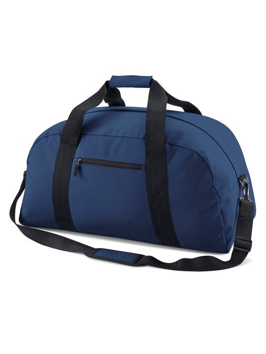 Classic Holdall Herren Tasche / Rucksack – Bag Base – Farbe french Navy – individuell veredelbar