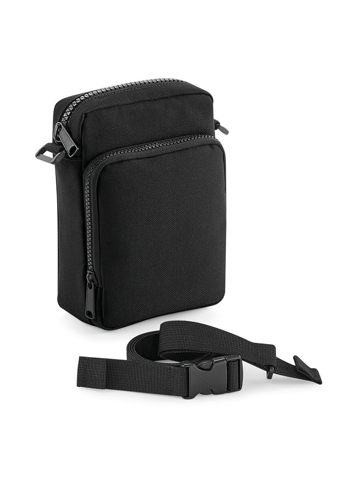 Modulr 1 Litre Multipocket Herren Tasche / Rucksack – Bag Base – Farbe Schwarz – individuell veredelbar