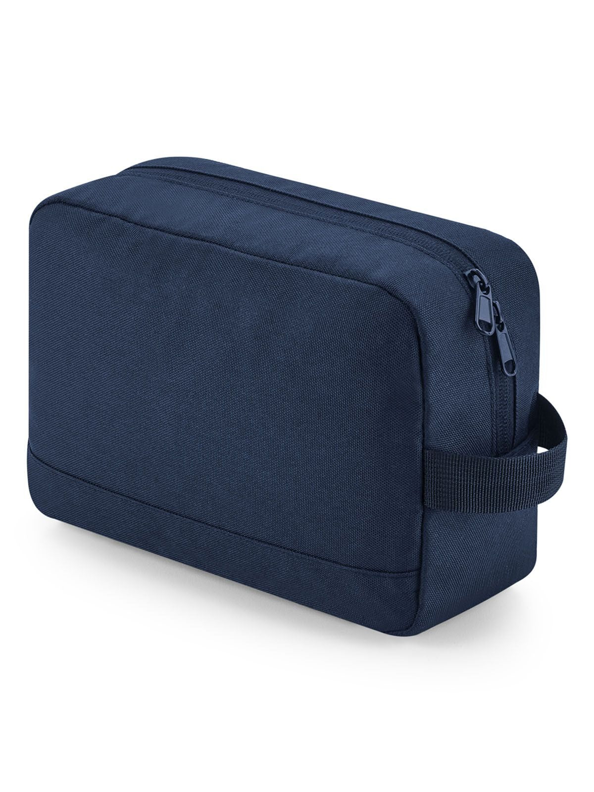 Recycled Essentials Wash Bag Tasche / Rucksack – Bag Base – Farbe Navy – individuell veredelbar