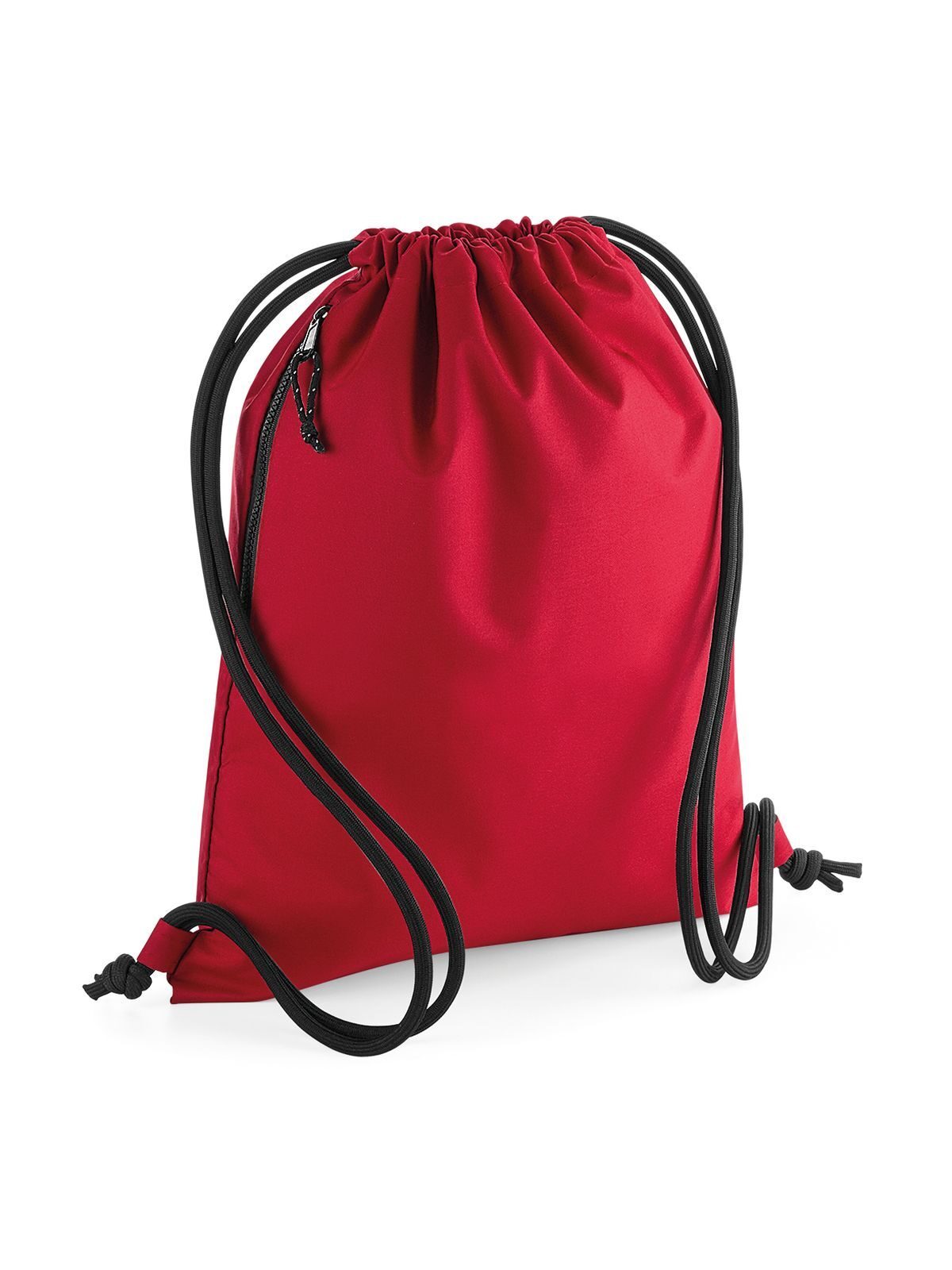 Recycled Gymsac Herren Tasche / Rucksack – Bag Base – Farbe classic red – individuell veredelbar