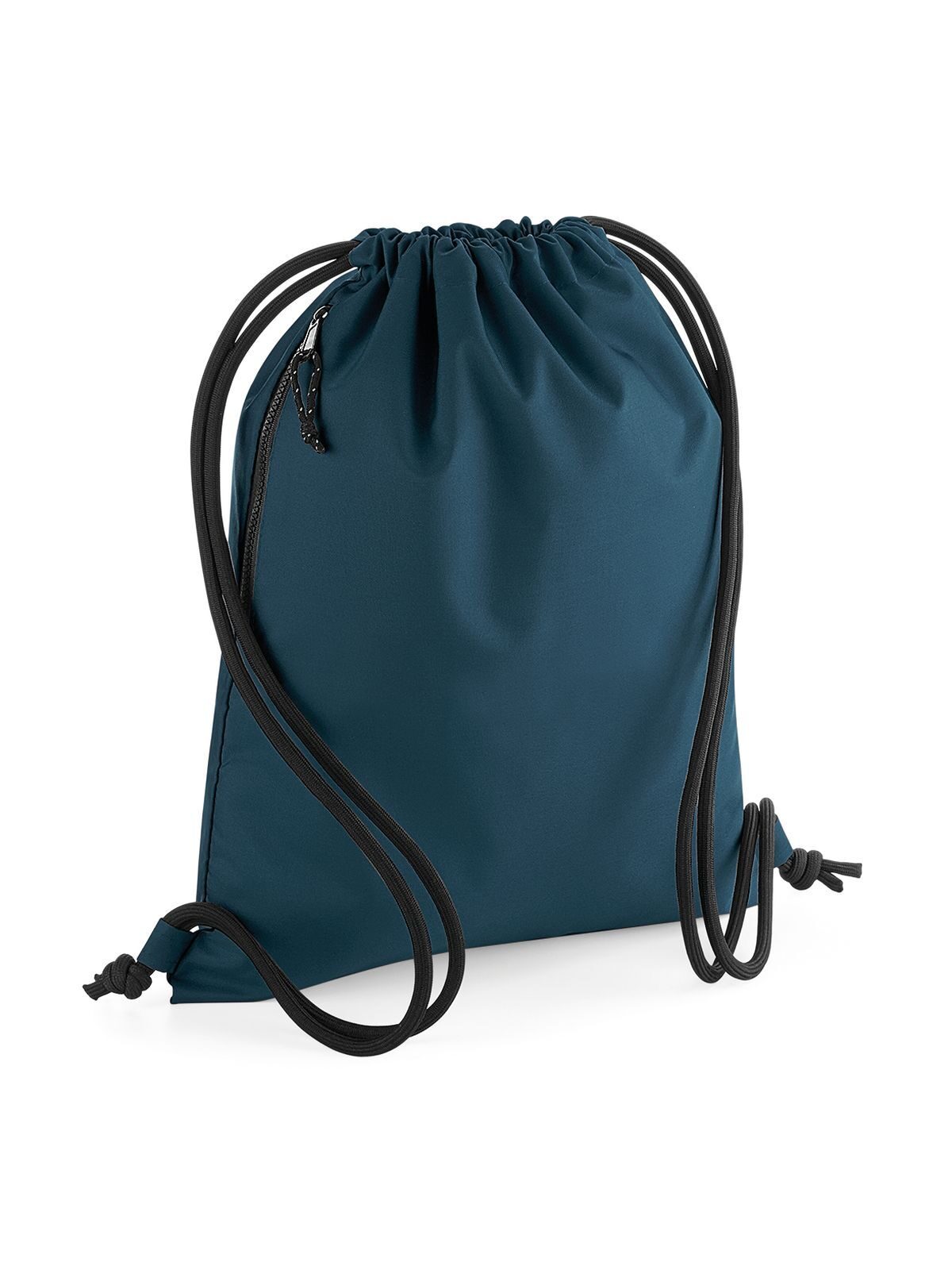 Recycled Gymsac Herren Tasche / Rucksack – Bag Base – Farbe petrol – individuell veredelbar