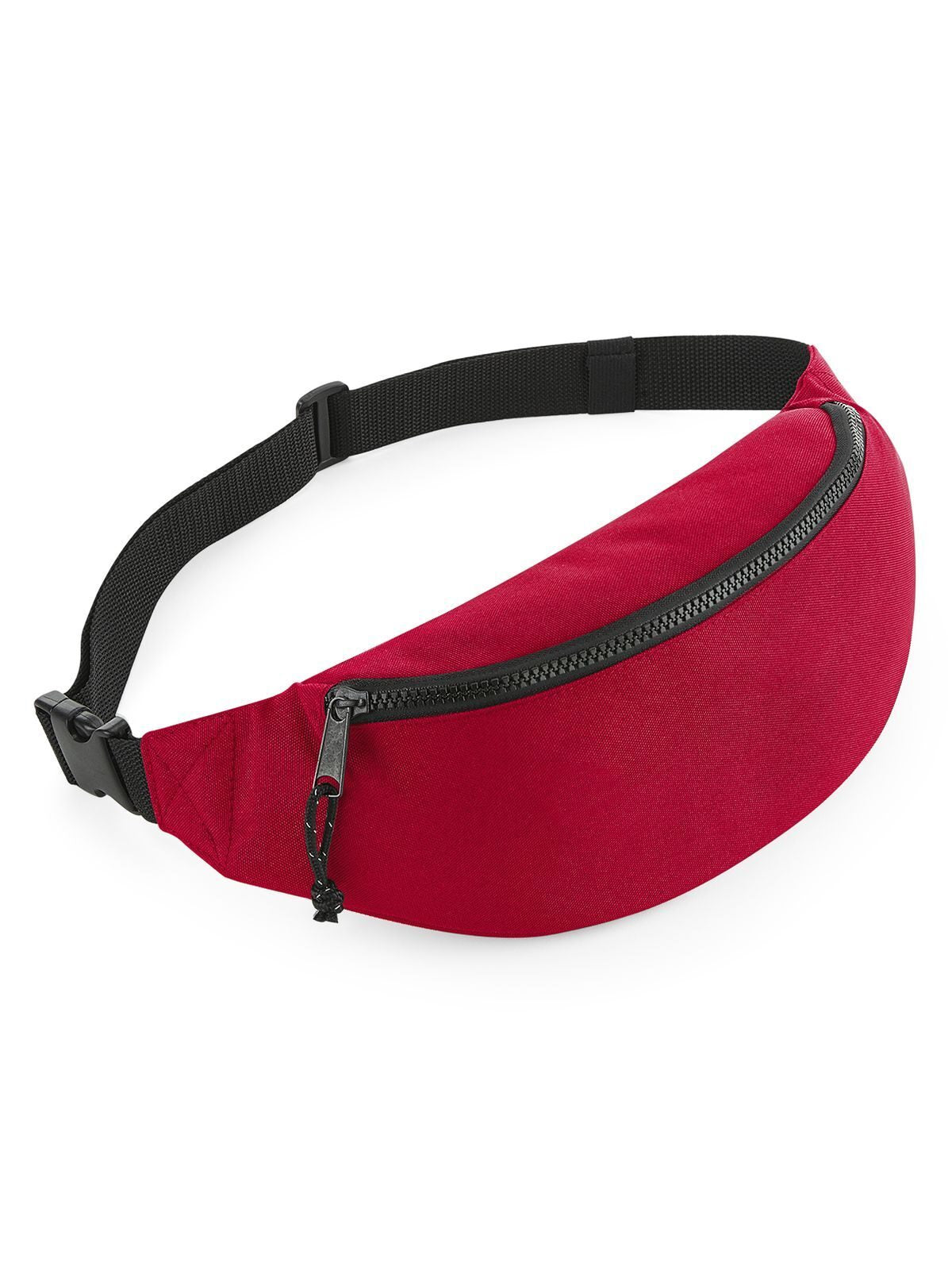 Recycled Waistpack Herren Tasche / Rucksack – Bag Base – Farbe classic red – individuell veredelbar
