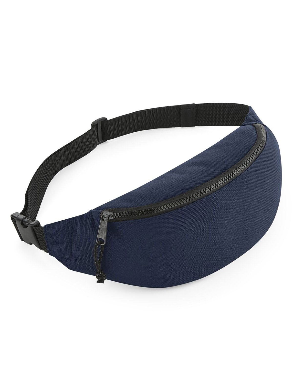 Recycled Waistpack Herren Tasche / Rucksack – Bag Base – Farbe Navy – individuell veredelbar