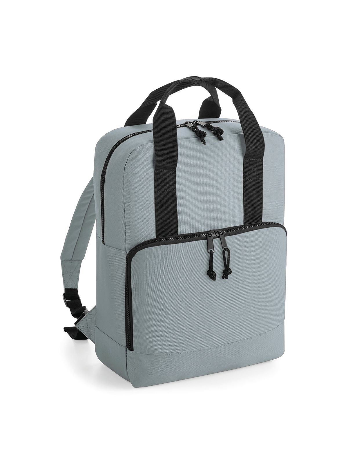 Recycled Twin Handle Cooler Backpack Herren Tasche / Rucksack – Bag Base – Farbe pure grey – individuell veredelbar