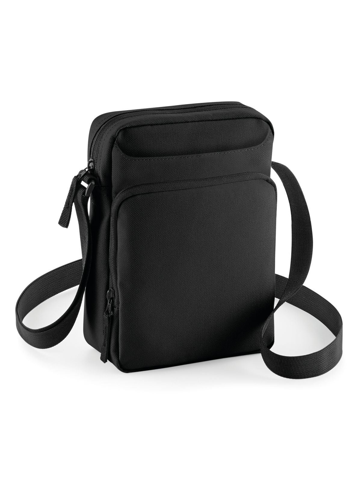 Cross Body Bag Herren Tasche / Rucksack – Bag Base – Farbe Schwarz – individuell veredelbar