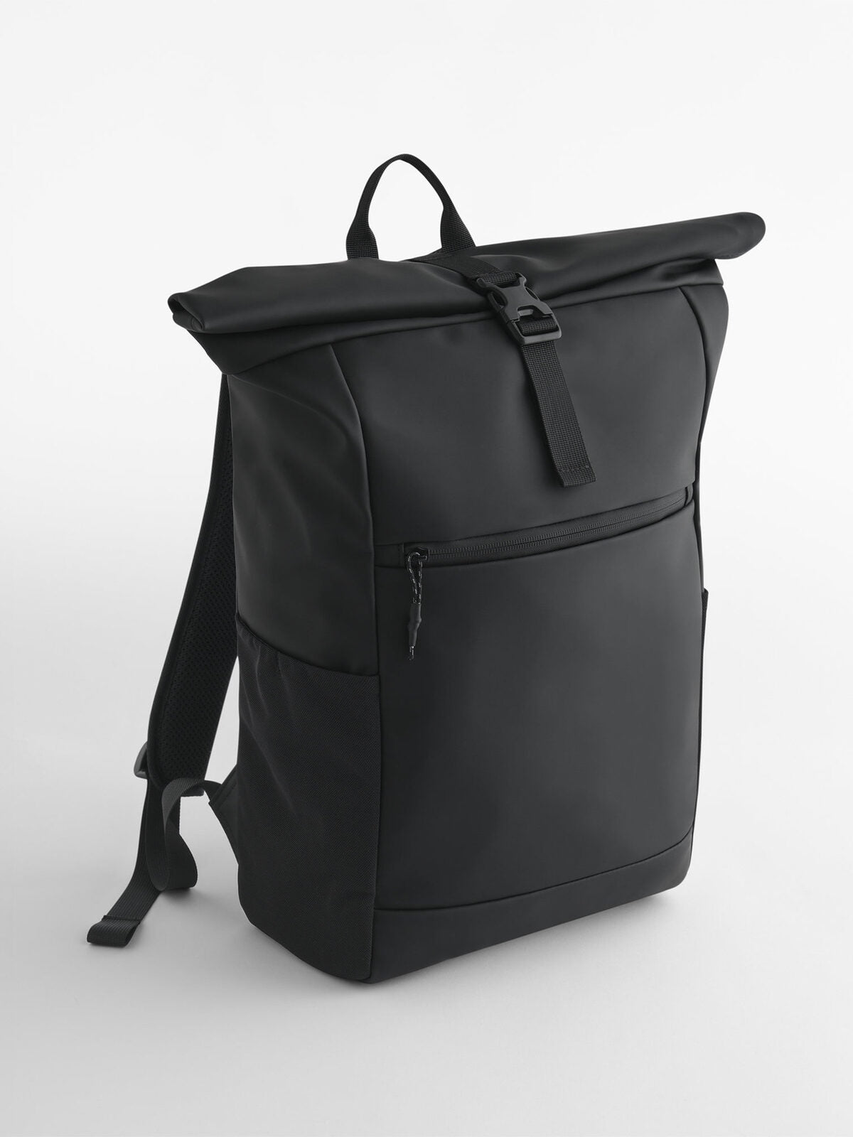 Athlux Roll-Top Backpack Herren Tasche / Rucksack – Bag Base – Farbe Schwarz – individuell veredelbar