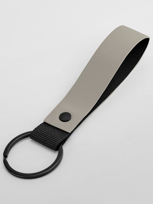 Matte PU Keyring Herren Zubehör – Bag Base – Farbe clay – individuell veredelbar