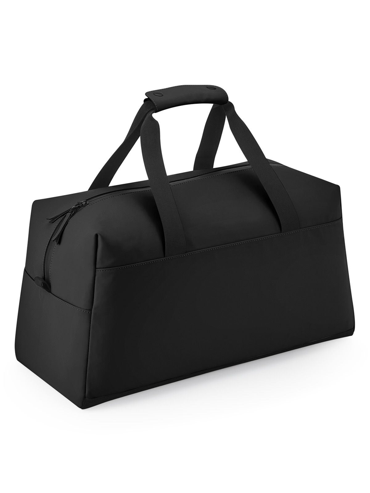 Matte PU Weekender Herren Tasche / Rucksack – Bag Base – Farbe Schwarz – individuell veredelbar