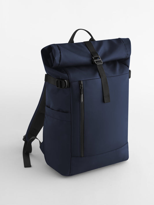 Everyday Carry 25 Litre Roll-Top Backpack Herren Tasche / Rucksack – Bag Base – Farbe Navy – individuell veredelbar