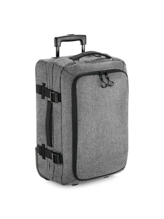 Escape Carry-on Wheelie Herren Tasche / Rucksack – Bag Base – Farbe grey marl – individuell veredelbar