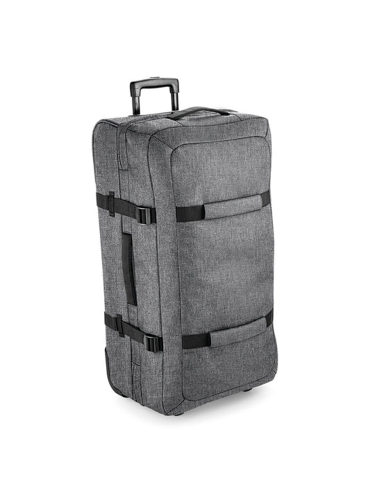 Escape Check-in Wheelie Herren Tasche / Rucksack – Bag Base – Farbe grey marl – individuell veredelbar