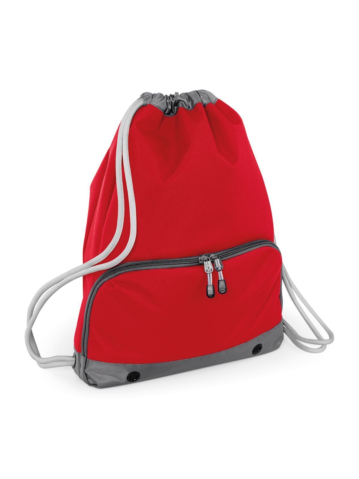 Athleisure Gymsac Herren Tasche / Rucksack – Bag Base – Farbe classic red – individuell veredelbar