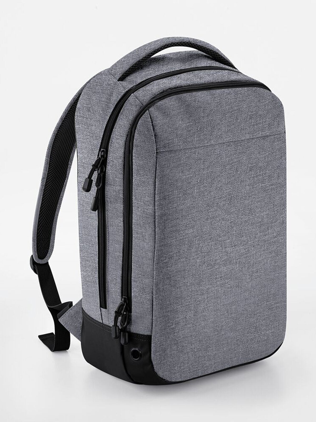 Athleisure Sports Backpack Herren Tasche / Rucksack – Bag Base – Farbe grey marl – individuell veredelbar