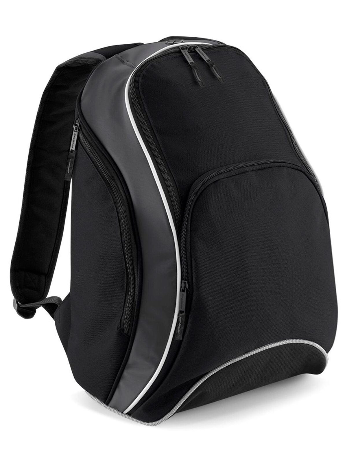 Teamwear Backpack Herren Tasche / Rucksack – Bag Base – Farbe black/graphite grey/white – individuell veredelbar