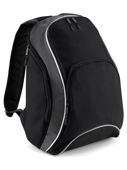 Teamwear Backpack Herren Tasche / Rucksack – Bag Base – Farbe black/graphite grey/white – individuell veredelbar