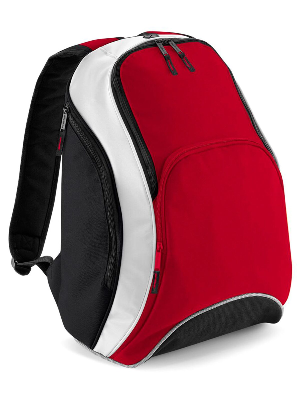 Teamwear Backpack Herren Tasche / Rucksack – Bag Base – Farbe classic red/black/white – individuell veredelbar