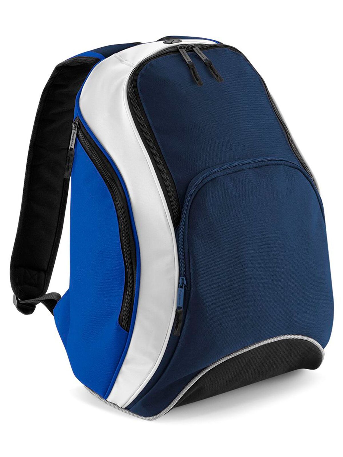 Teamwear Backpack Herren Tasche / Rucksack – Bag Base – Farbe french navy/bright royal/white – individuell veredelbar