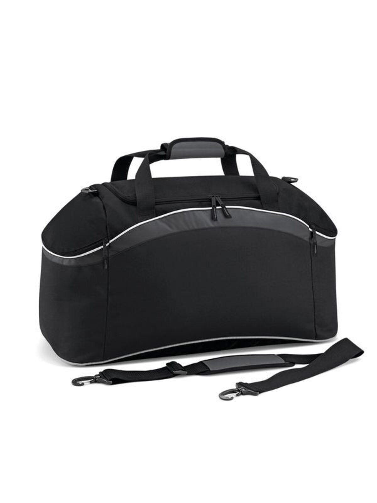 Teamwear Holdall Herren Tasche / Rucksack – Bag Base – Farbe black/graphite grey/white – individuell veredelbar