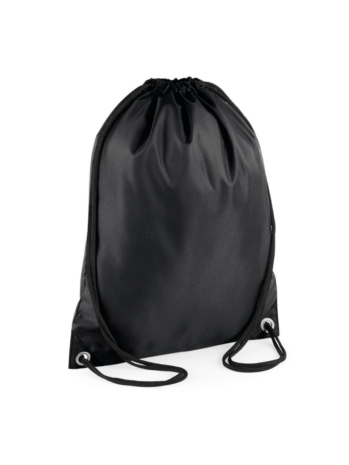 Budget Gymsac Tasche / Rucksack – Bag Base – Farbe Schwarz – individuell veredelbar