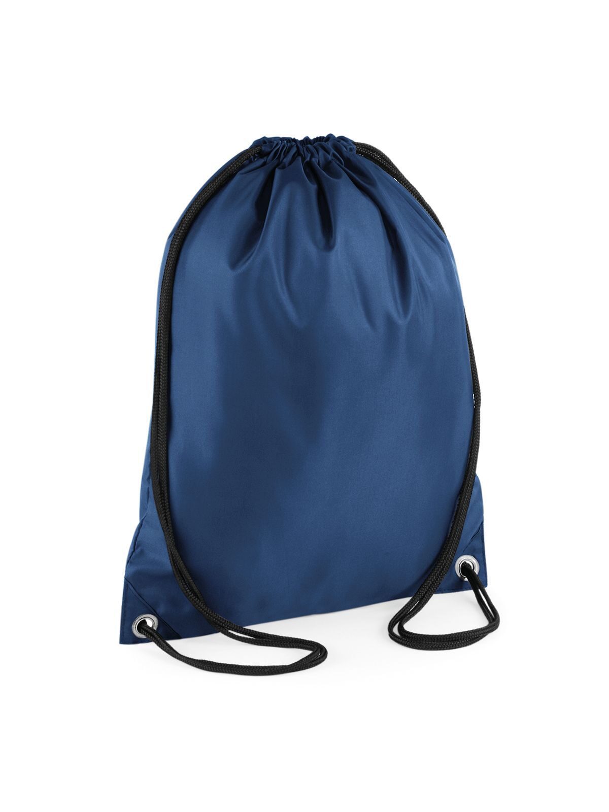 Budget Gymsac Tasche / Rucksack – Bag Base – Farbe Navy – individuell veredelbar