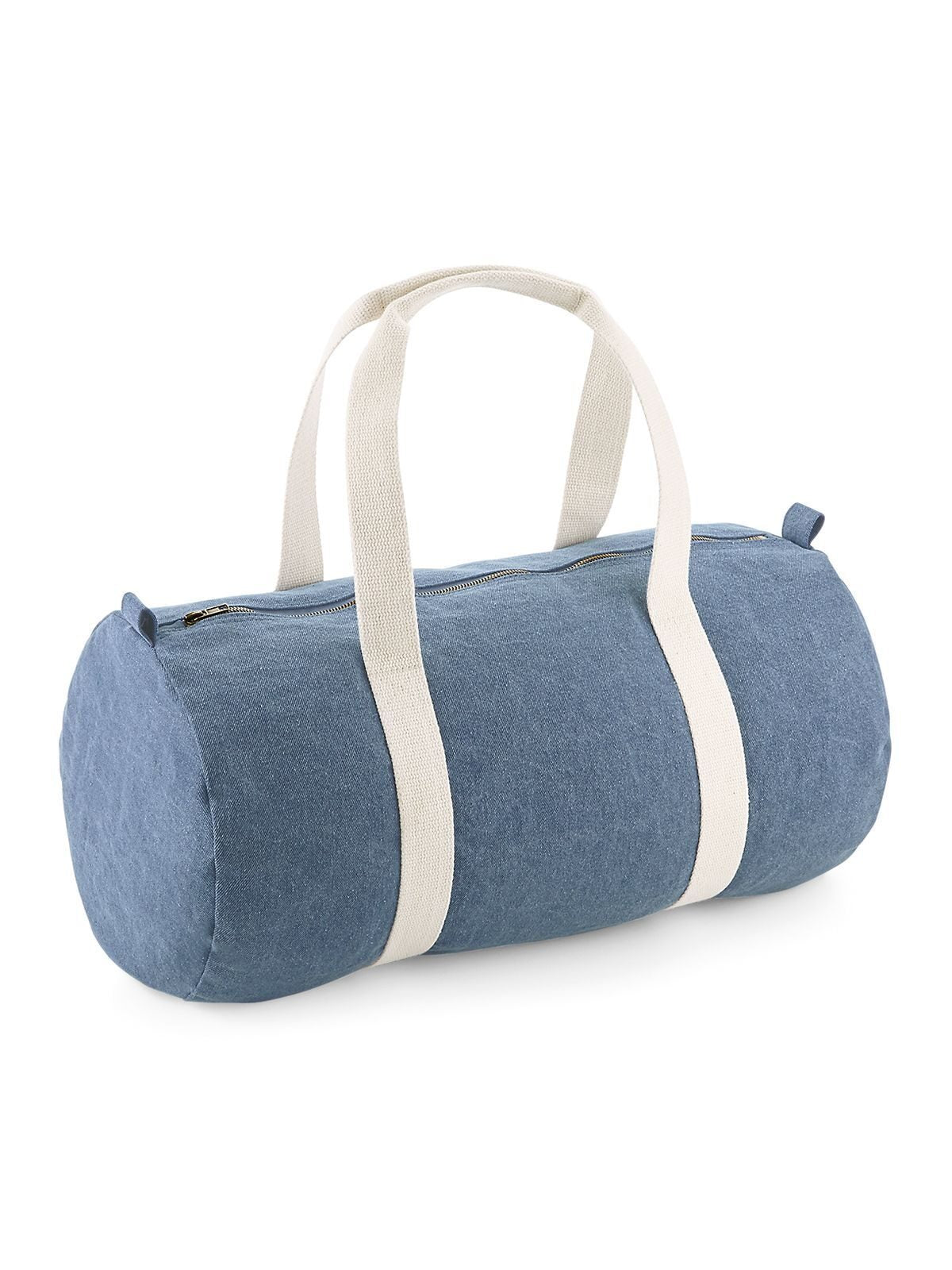 Denim Barrel Bag Damen Tasche / Rucksack – Bag Base – Farbe light denim – individuell veredelbar