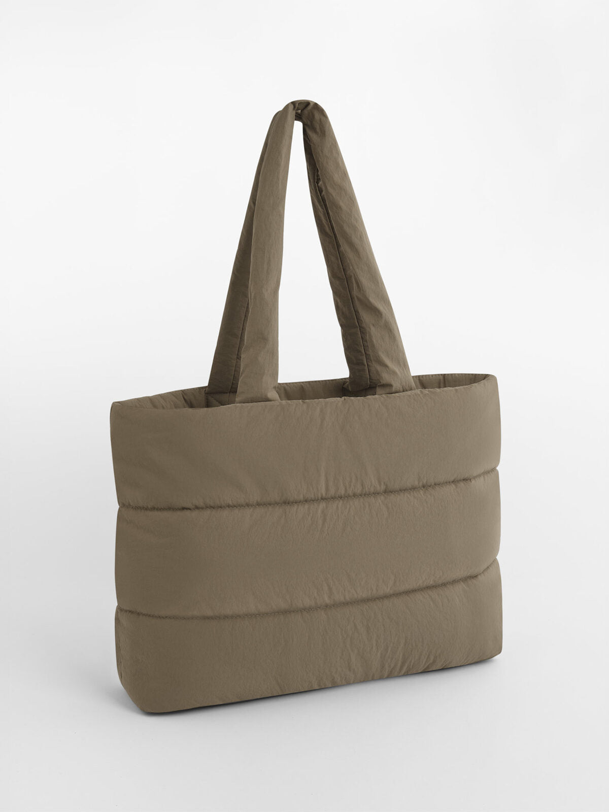 Quilted Tote Bag Herren Tasche / Rucksack – Bag Base – Farbe earthy green – individuell veredelbar