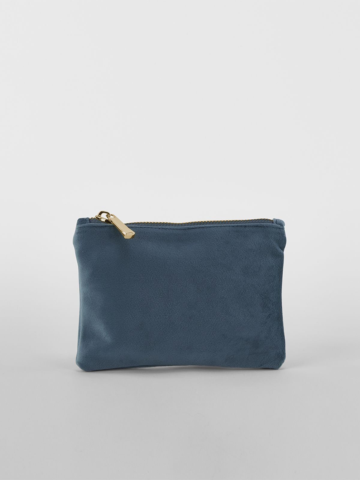Velvet Accessory Pouch Herren Tasche / Rucksack – Bag Base – Farbe blue topaz – individuell veredelbar