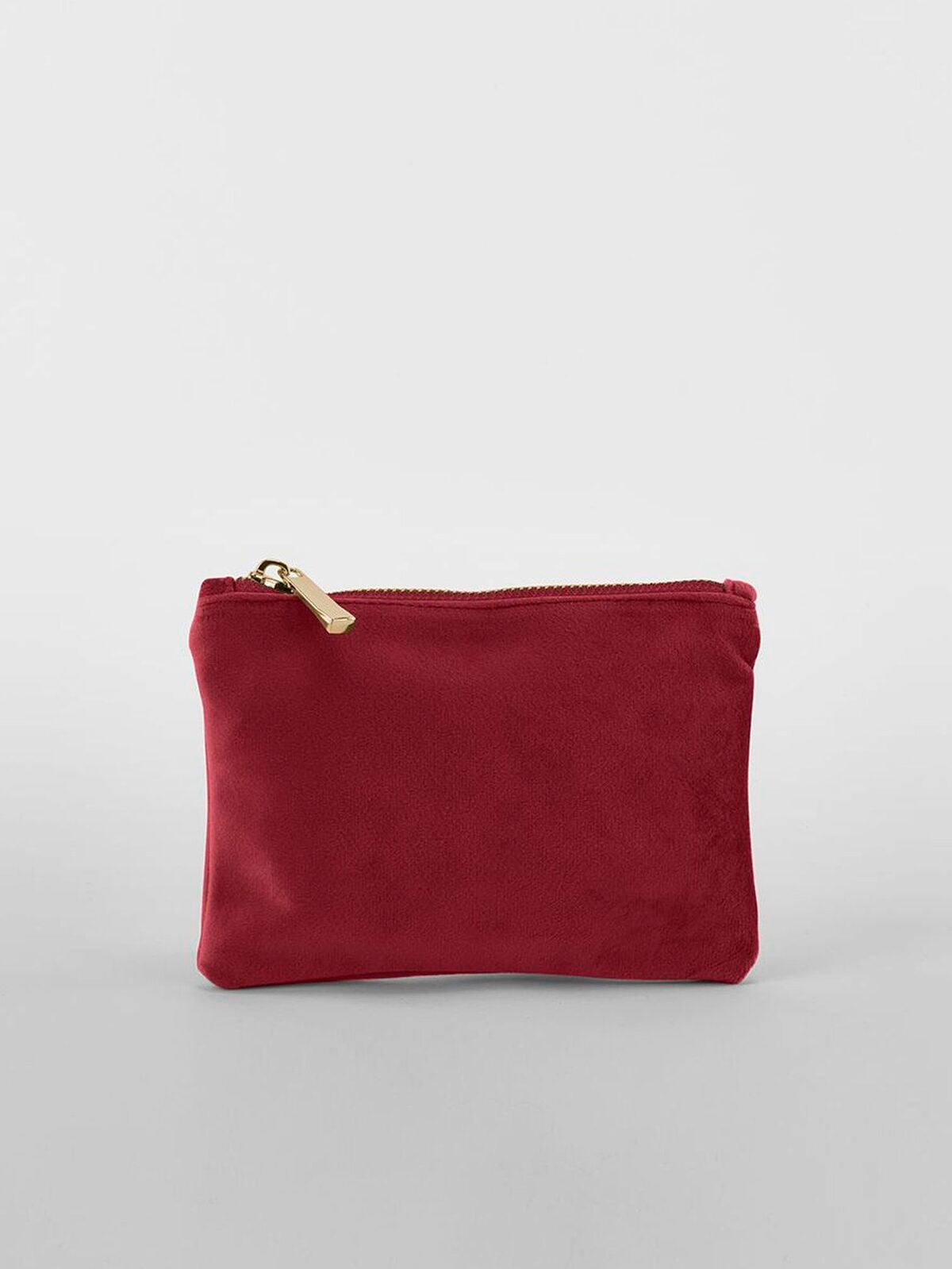 Velvet Accessory Pouch Herren Tasche / Rucksack – Bag Base – Farbe ruby red – individuell veredelbar