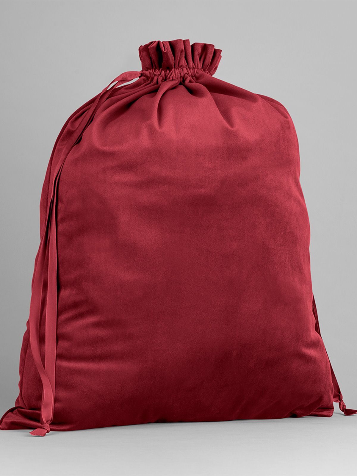 Velvet Gift Bag Herren Tasche / Rucksack – Bag Base – Farbe ruby red – individuell veredelbar