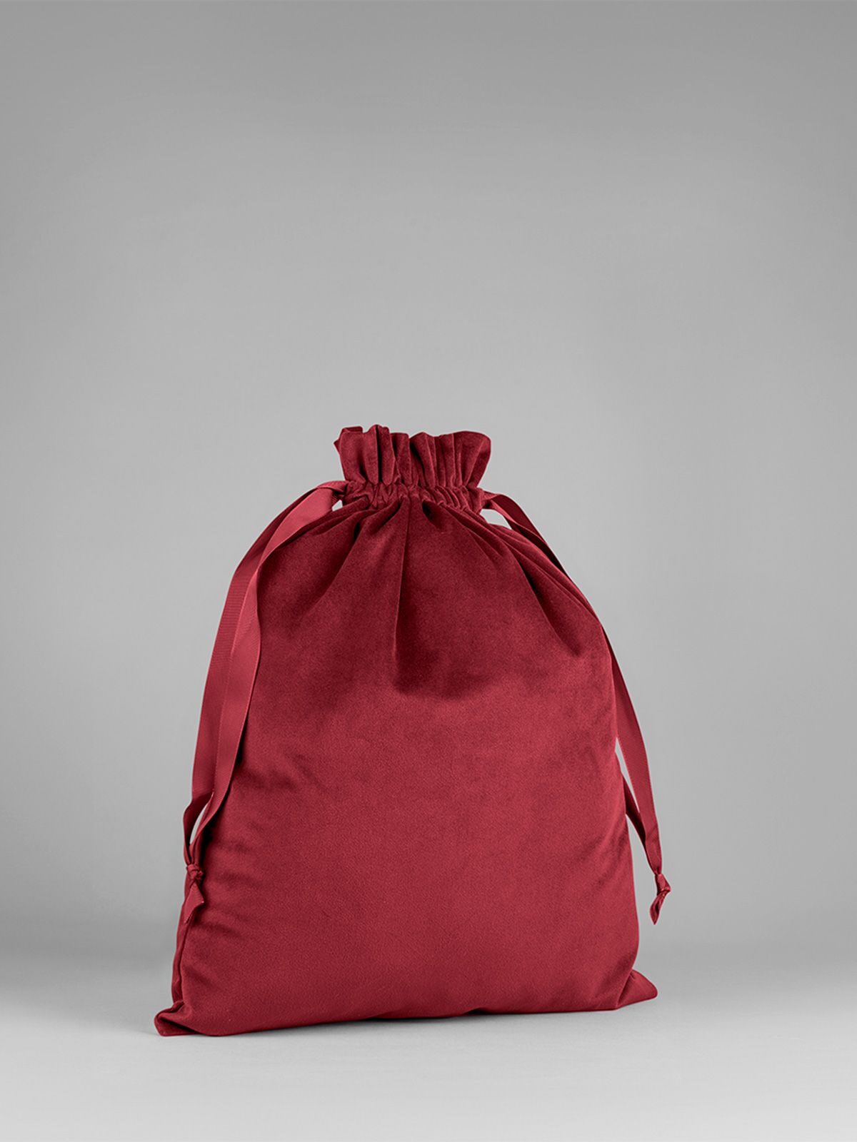 Velvet Gift Bag Herren Tasche / Rucksack – Bag Base – Farbe ruby red – individuell veredelbar
