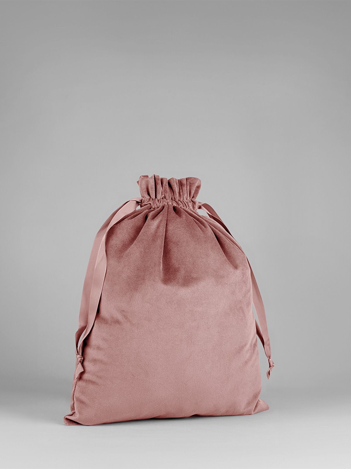 Velvet Gift Bag Herren Tasche / Rucksack – Bag Base – Farbe rose quartz – individuell veredelbar