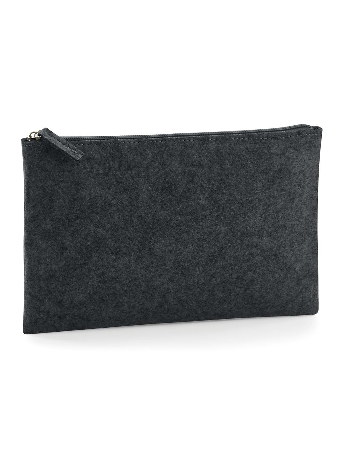 Felt accessory Pouch Herren Tasche / Rucksack – Bag Base – Farbe charcoal melange – individuell veredelbar