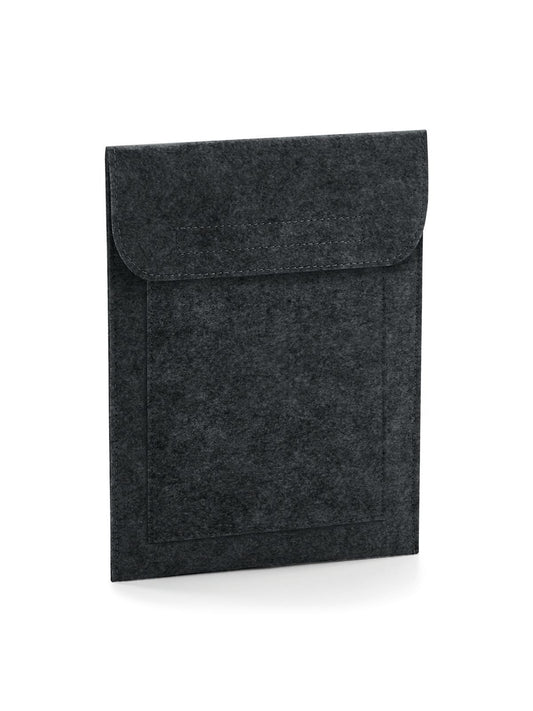 Felt iPad® Slip Herren Tasche / Rucksack – Bag Base – Farbe charcoal melange – individuell veredelbar