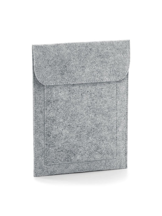 Felt iPad® Slip Herren Tasche / Rucksack – Bag Base – Farbe grey melange – individuell veredelbar