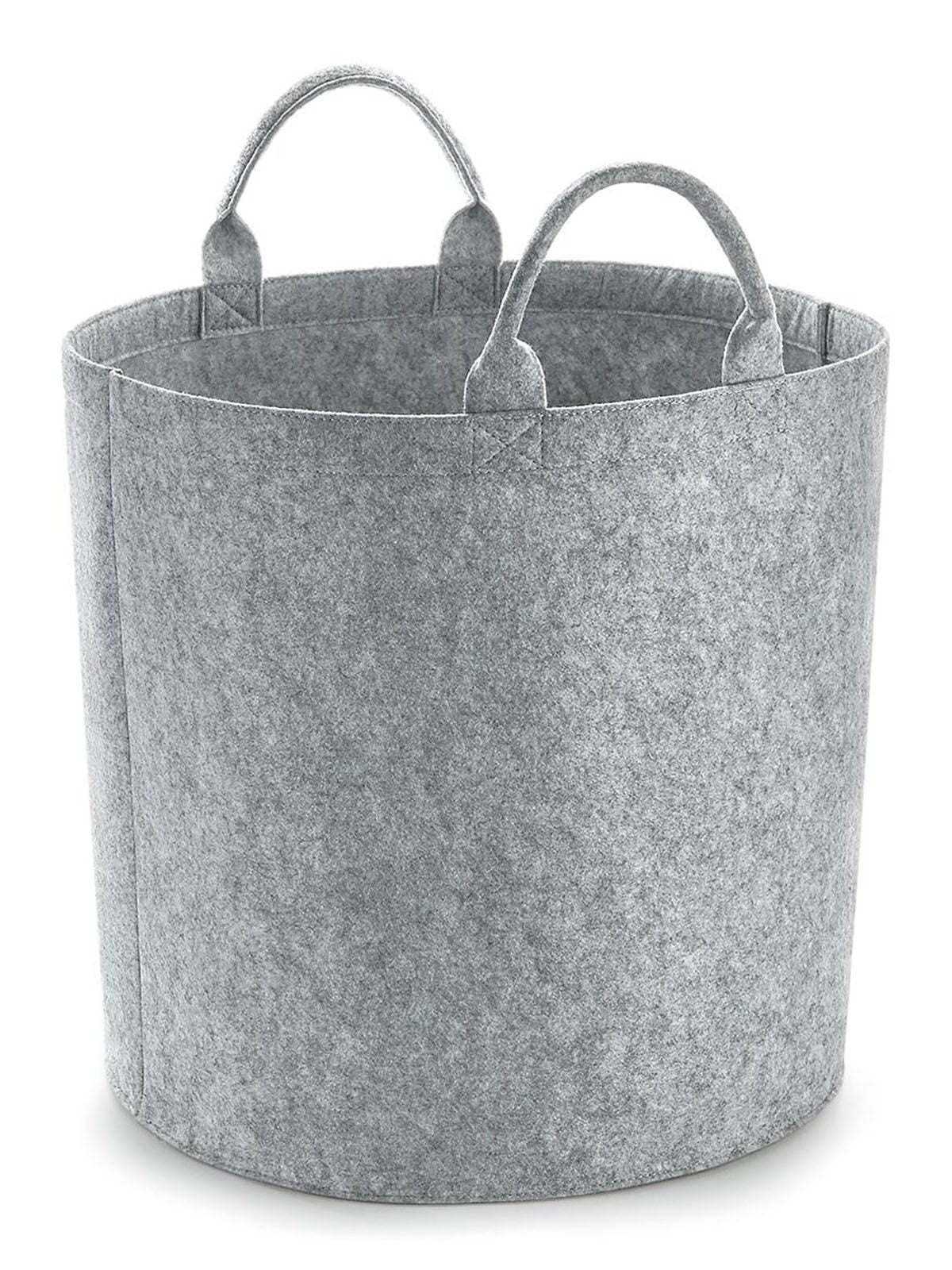 Felt Trug Herren Tasche / Rucksack – Bag Base – Farbe grey melange – individuell veredelbar