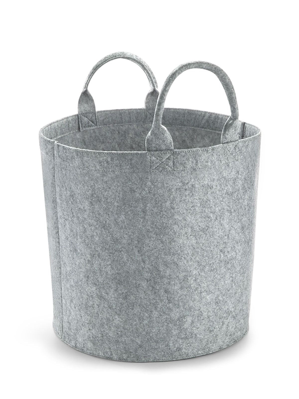 Felt Trug Herren Tasche / Rucksack – Bag Base – Farbe grey melange – individuell veredelbar