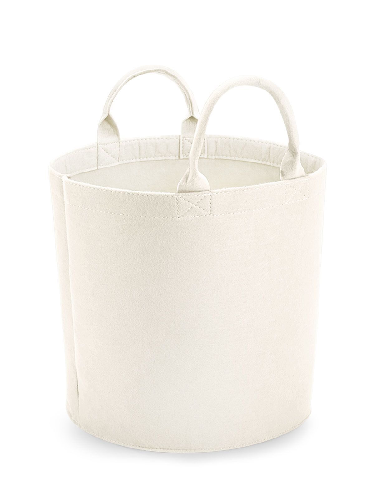 Felt Trug Herren Tasche / Rucksack – Bag Base – Farbe soft white – individuell veredelbar