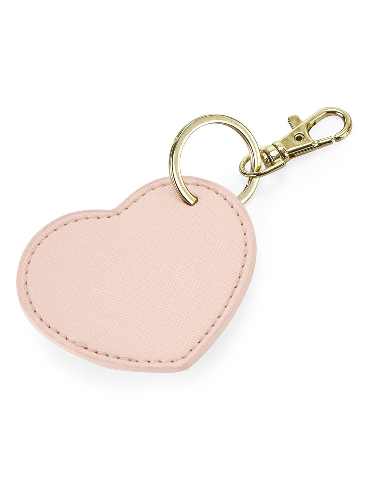 Boutique Heart Key Clip Zubehör – Bag Base – Farbe soft pink – individuell veredelbar