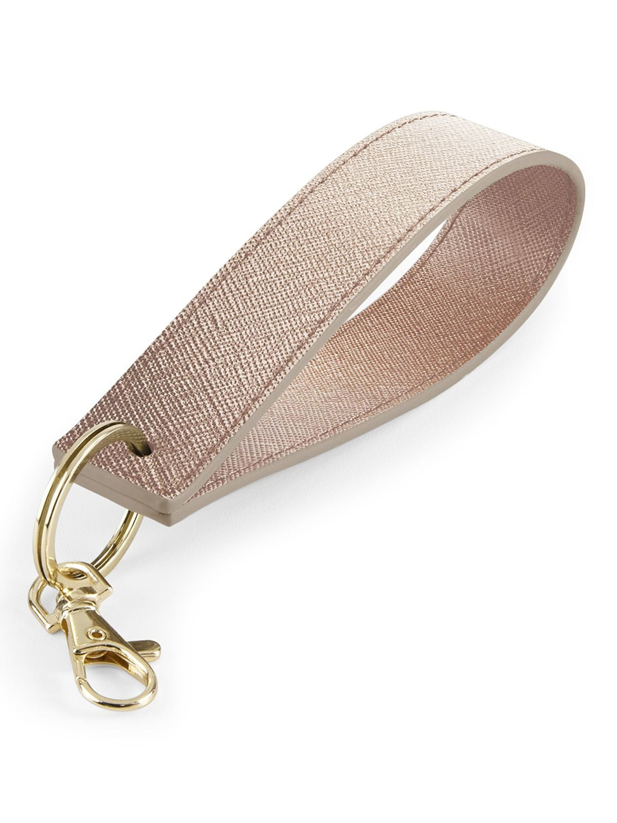 Boutique Wristlet Keyring Zubehör – Bag Base – Farbe rose gold – individuell veredelbar